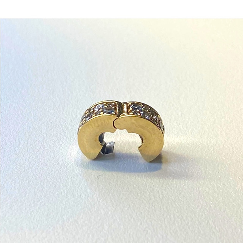 14k Pandora Shinning Elegance Diamond Charm